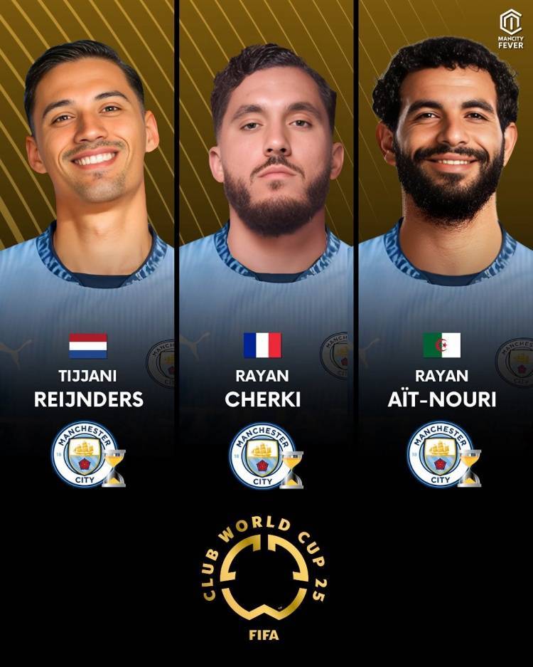 不磨叽！镜报：曼城1.15亿镑敲定赖因德斯、切尔基、艾特-努里